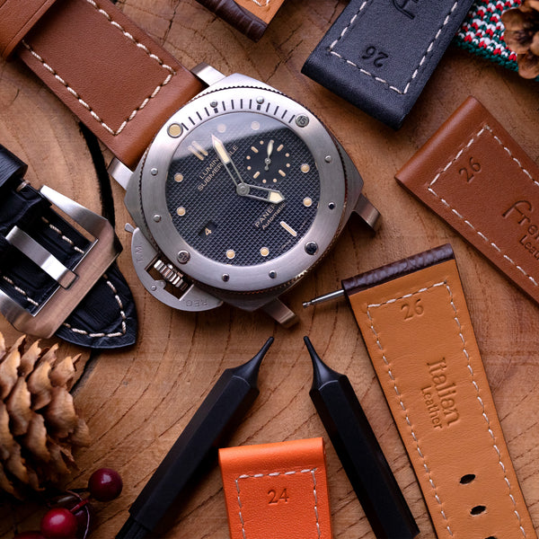 Change panerai strap sale