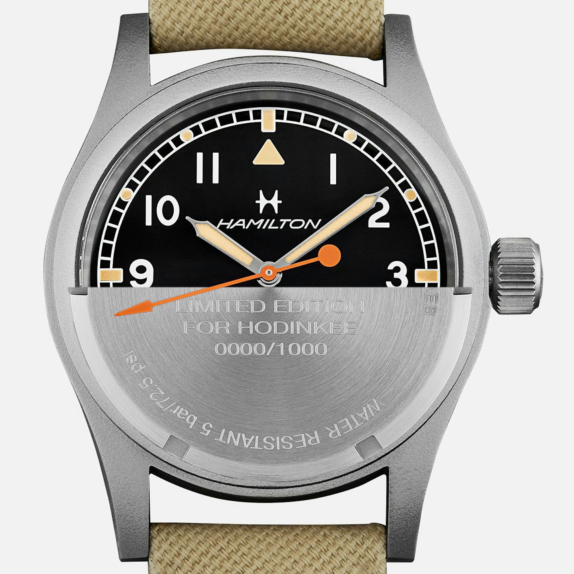 Hamilton Khaki Limited Edition For Hodinkee H89469930