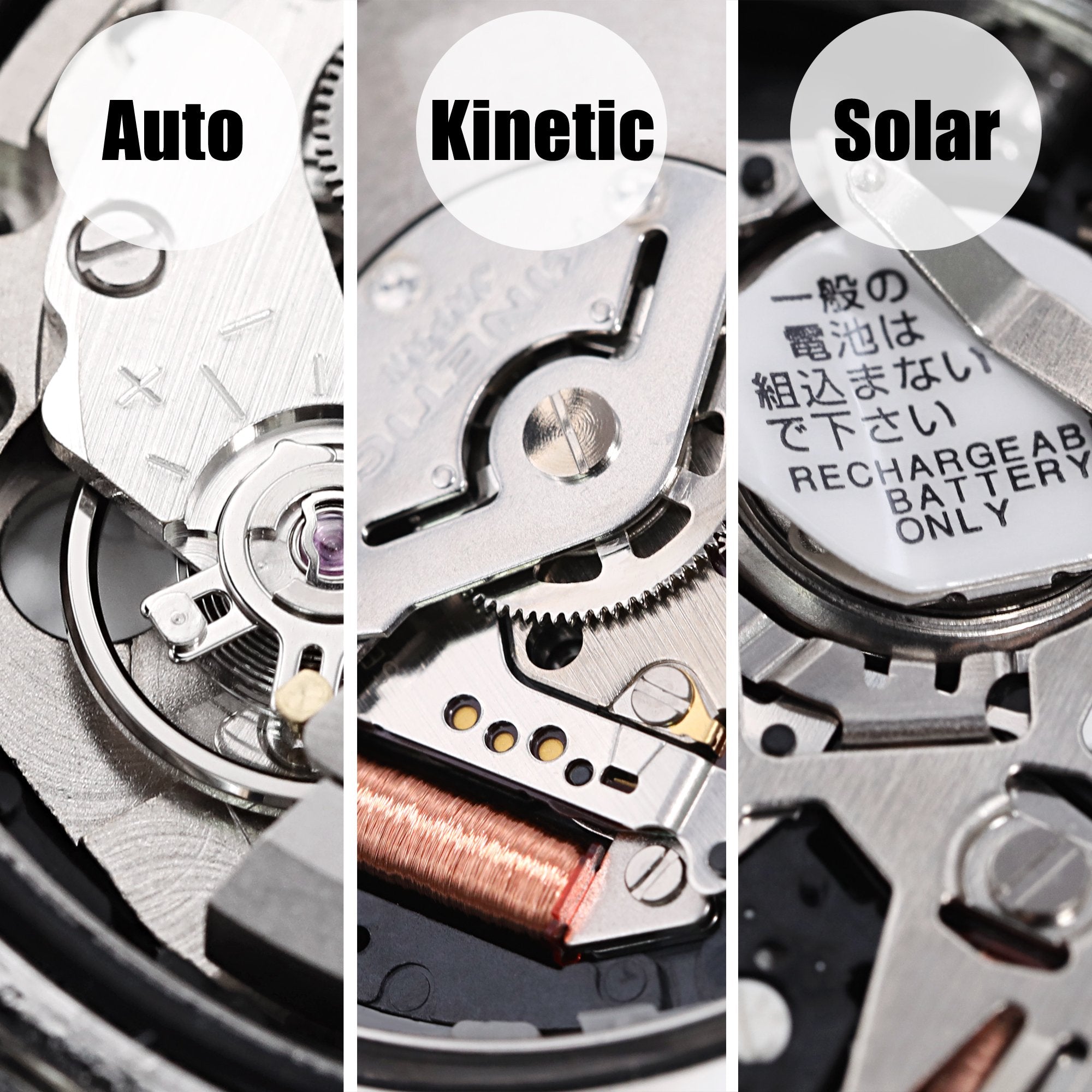 Seiko Kinetic Watch Repair Capacitor Crystal Replacement Service 2 Year  Warranty | eBay