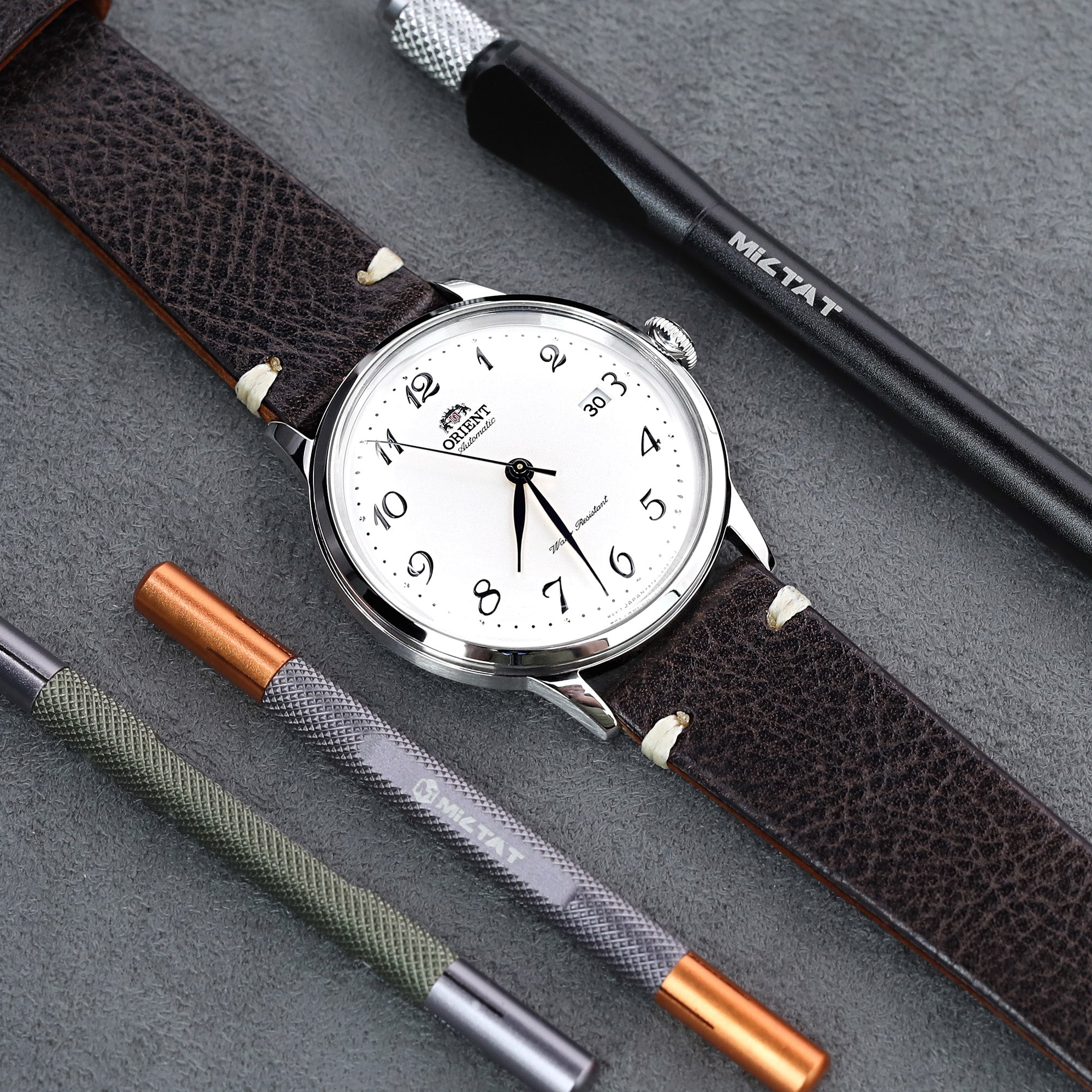 Orient bambino online straps