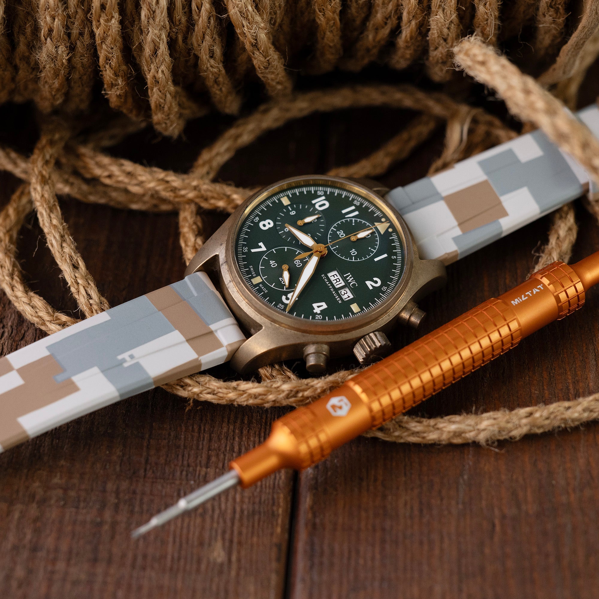 IWC Pilot Spitfire Chronograph Bronze