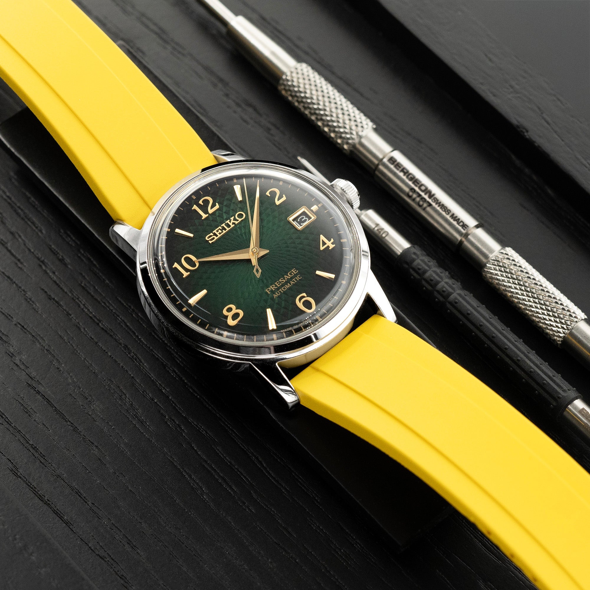 Seiko Presage Cocktail Time Mojito SRPE45J1 Strapcode watch bands