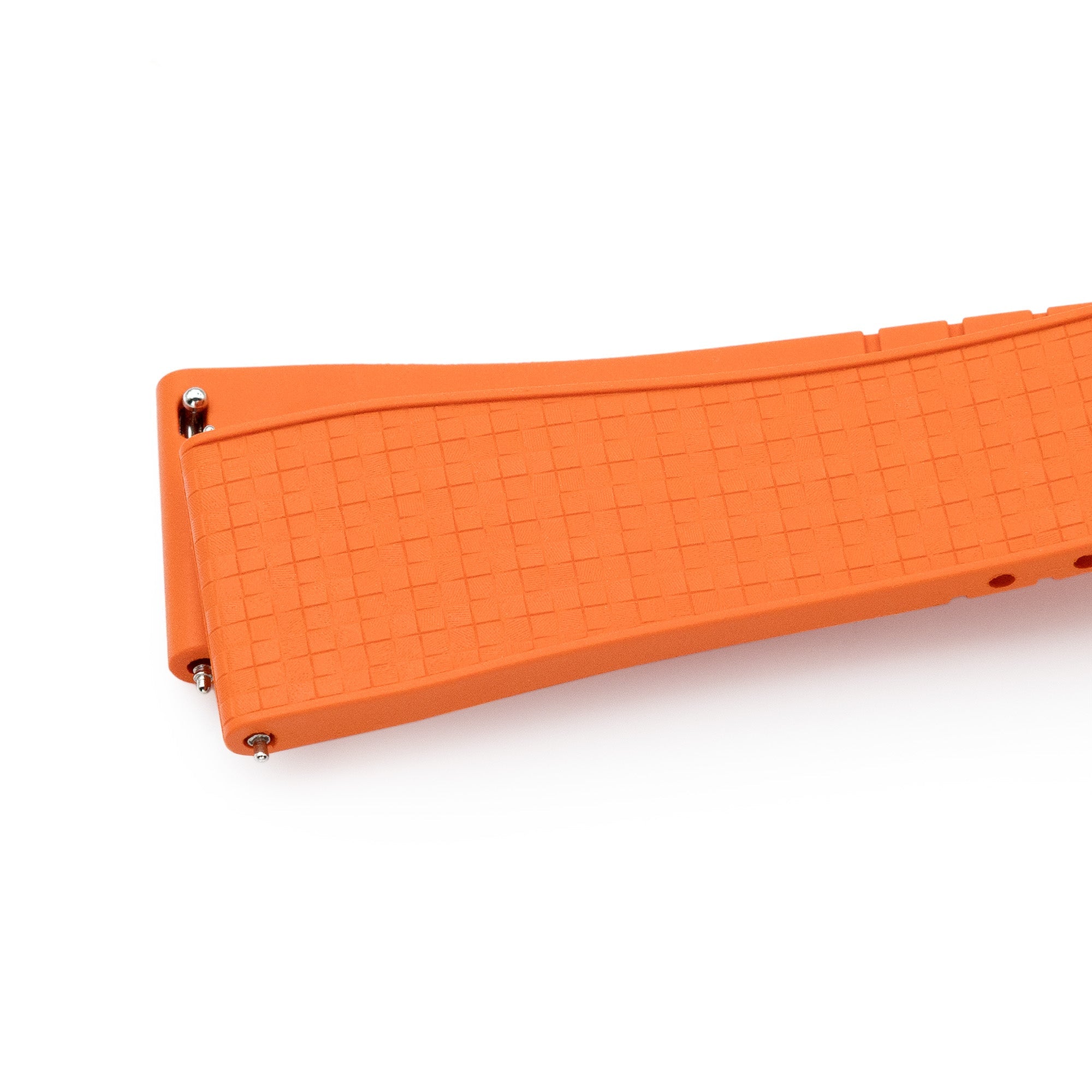 Quick Release FKM29 Orange FKM Rubber watch strap Strapcode watch bands