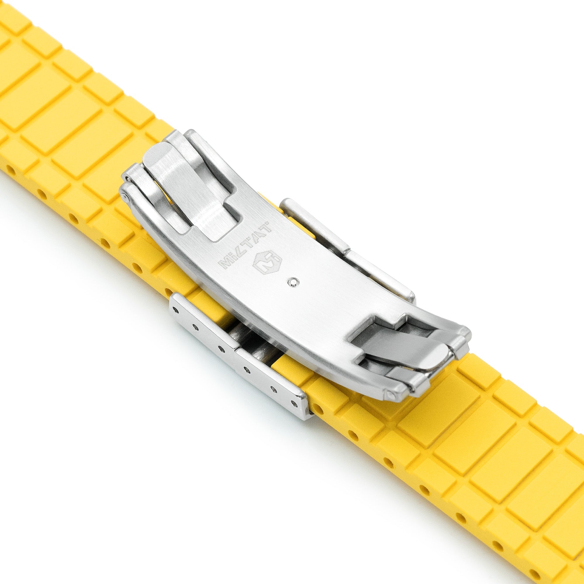 Quick Release FKM29 Yellow FKM Rubber watch strap Strapcode watch bands