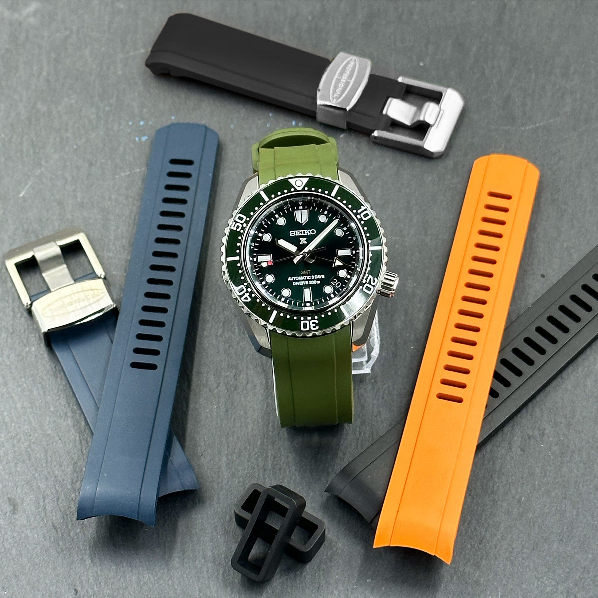  MiLTAT 20mm Watch Band for Seiko Mini Turtle SRPC35
