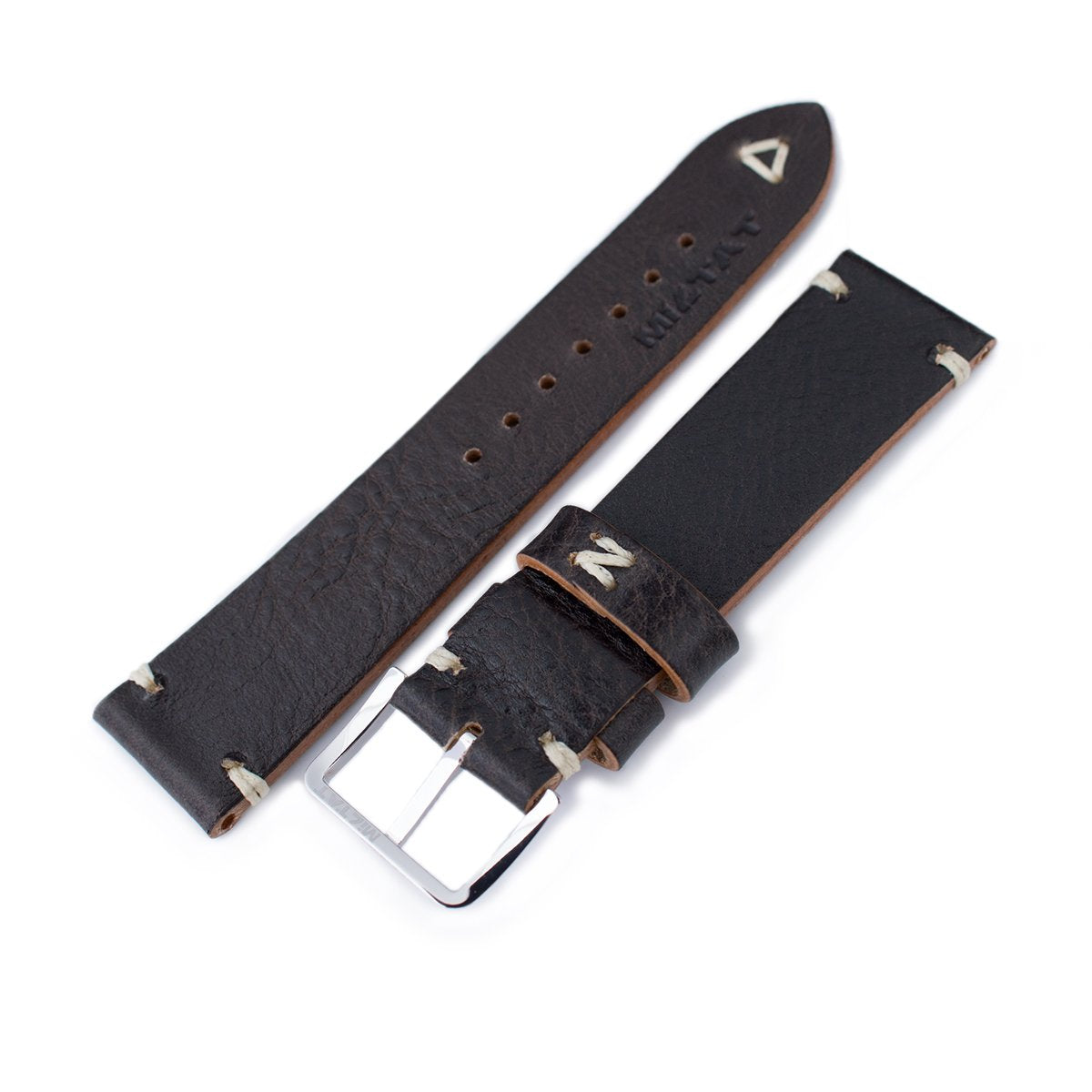 Leica Traditional carrying strap Box calf leather dark brown –  supply-theme-blue
