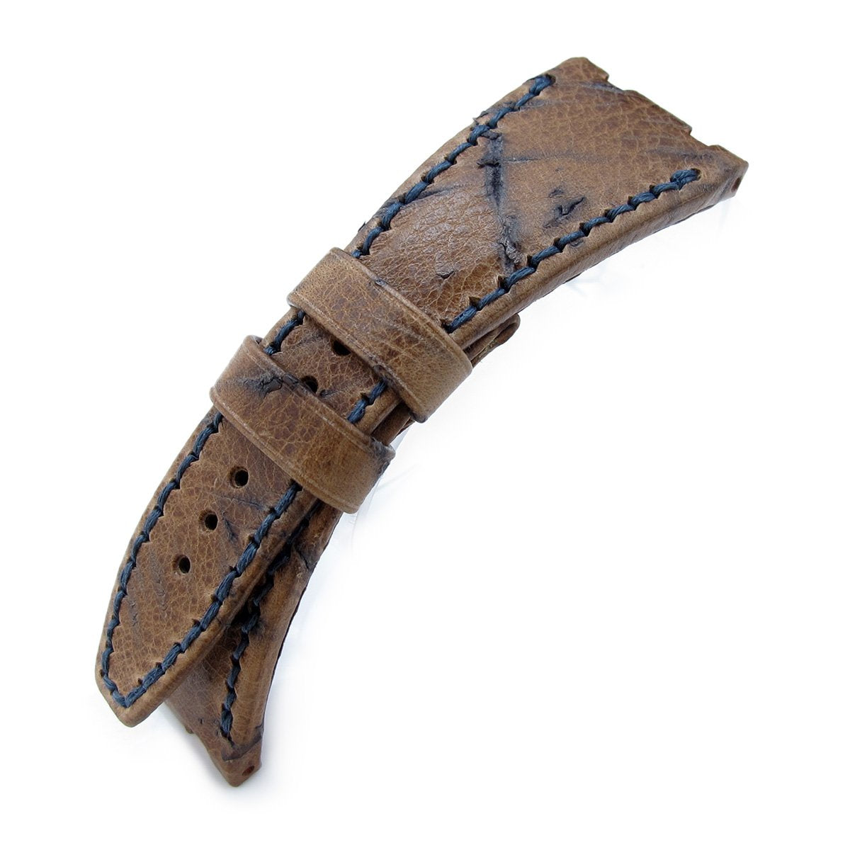 Brown Leather Watch Strap for Audemars Piguet Royal Oak Offshore