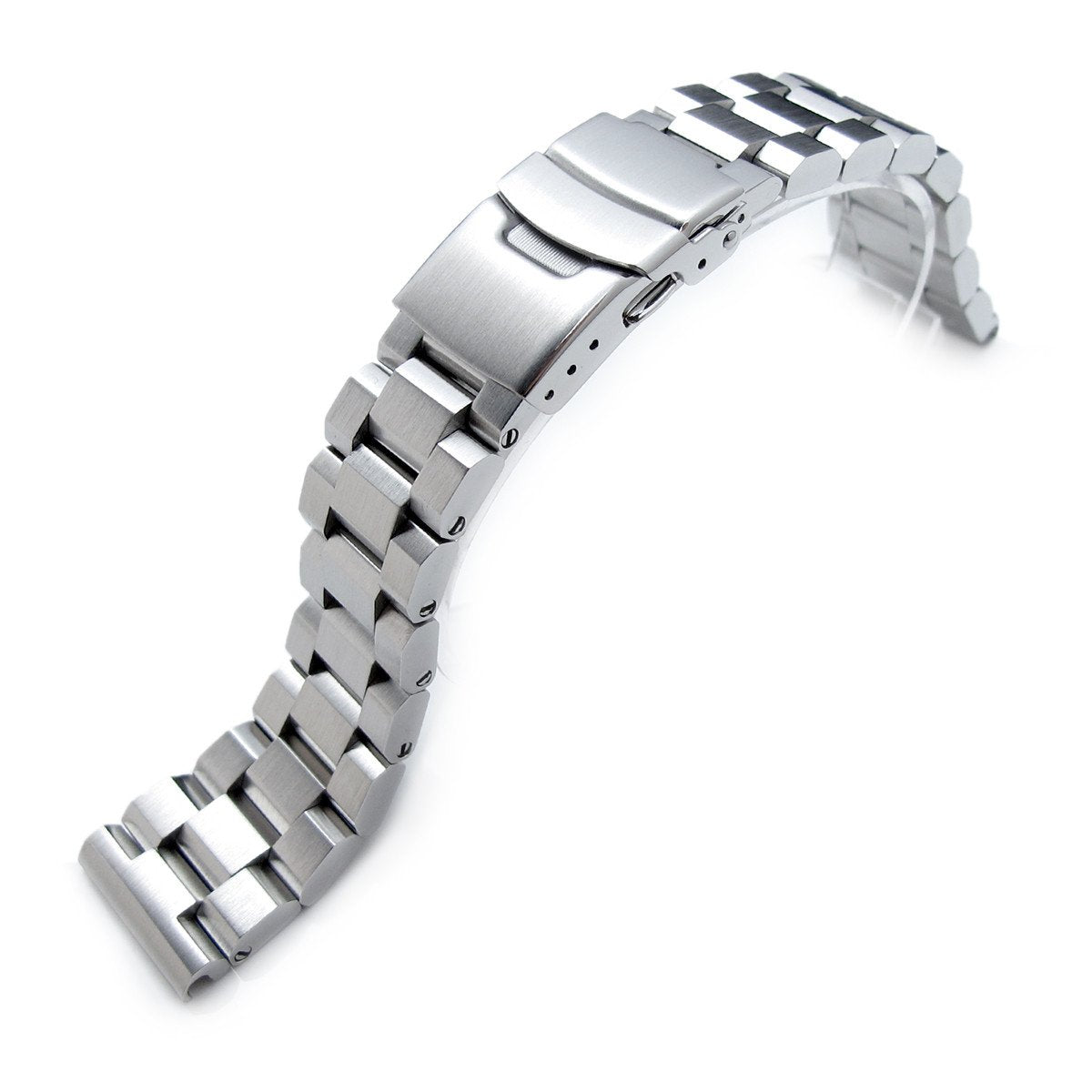 Straight End 22mm Hexad Bracelet | Strapcode