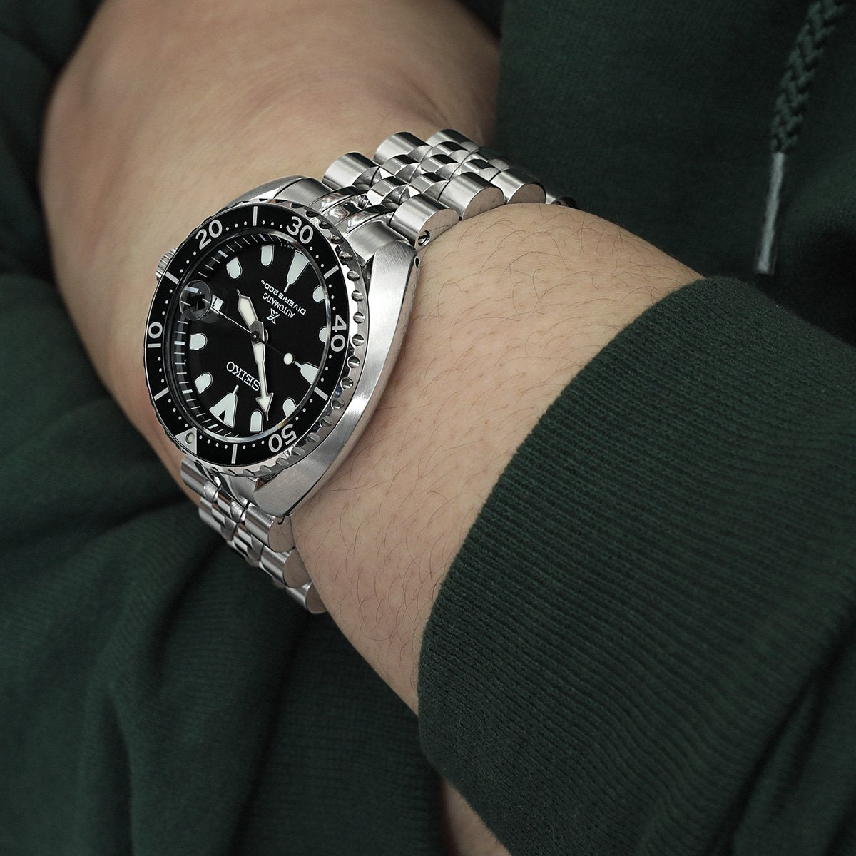 On the Wrist, from off the Cuff: Strapcode – Super Jubilee for Seiko SRP  Turtle Reissue 