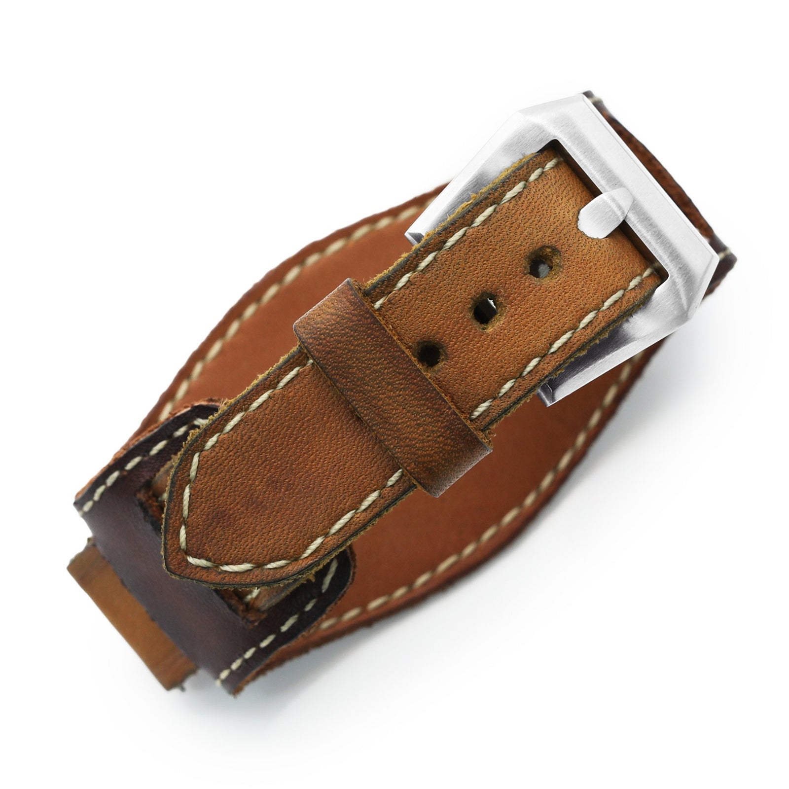 超特価 【松下庵】M74 / STRAP STRAP VINTAGE 松下庵 Brown BROWN