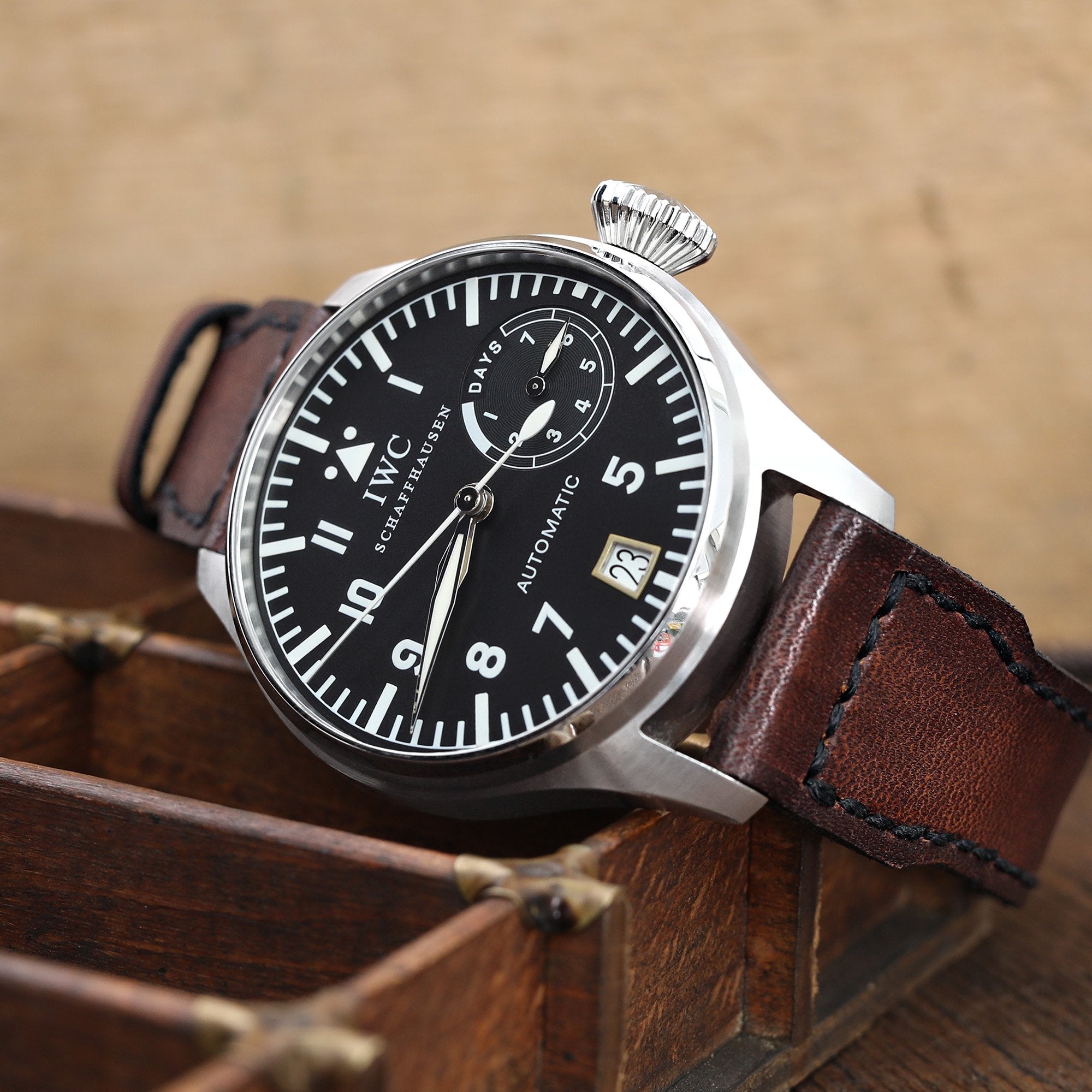 Ted Su Swiss Ammo Straps for IWC Big Pilot 43 and 46