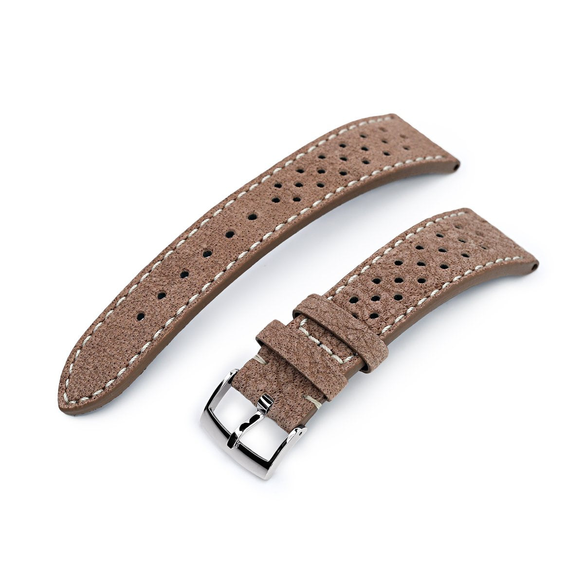 MiLTAT 24mm Double Layer Nylon Black Tactical Velcro Watch Strap, desi -  Strapcode