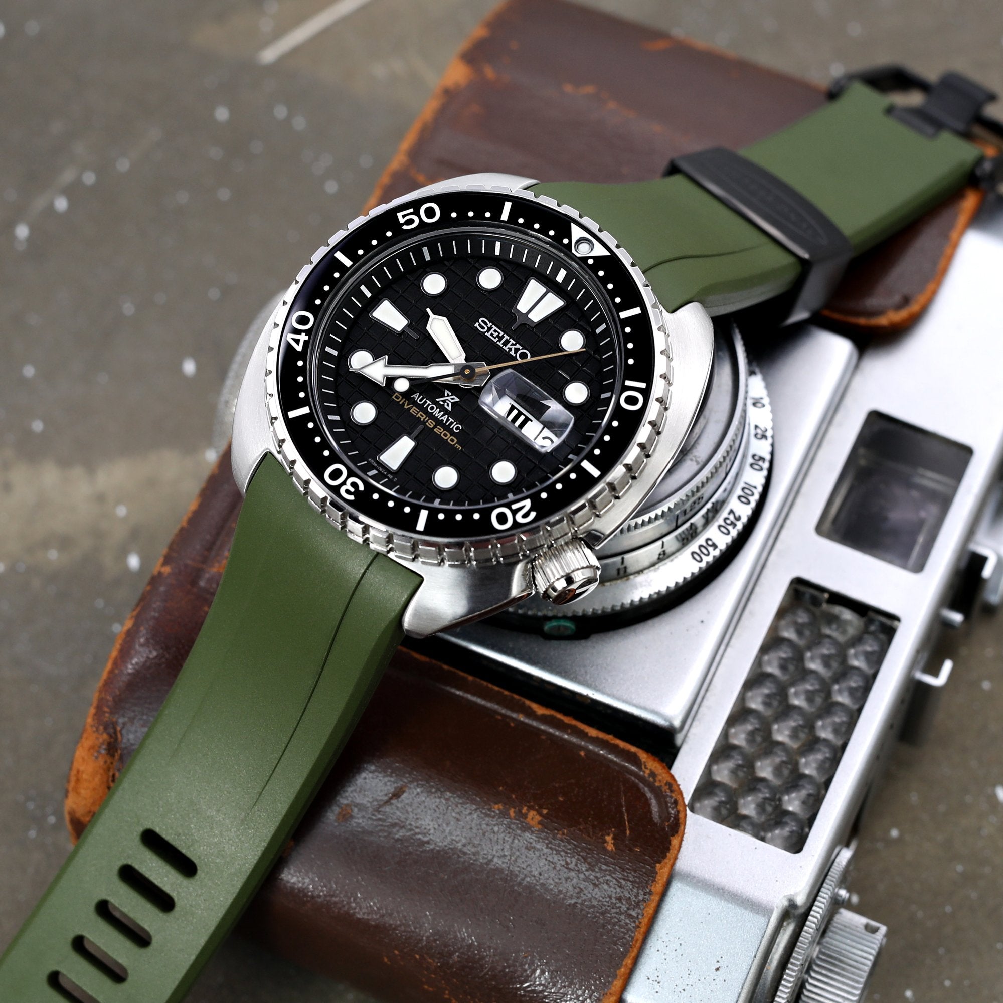 Crafter Blue for Seiko new Turtles - Strapcode
