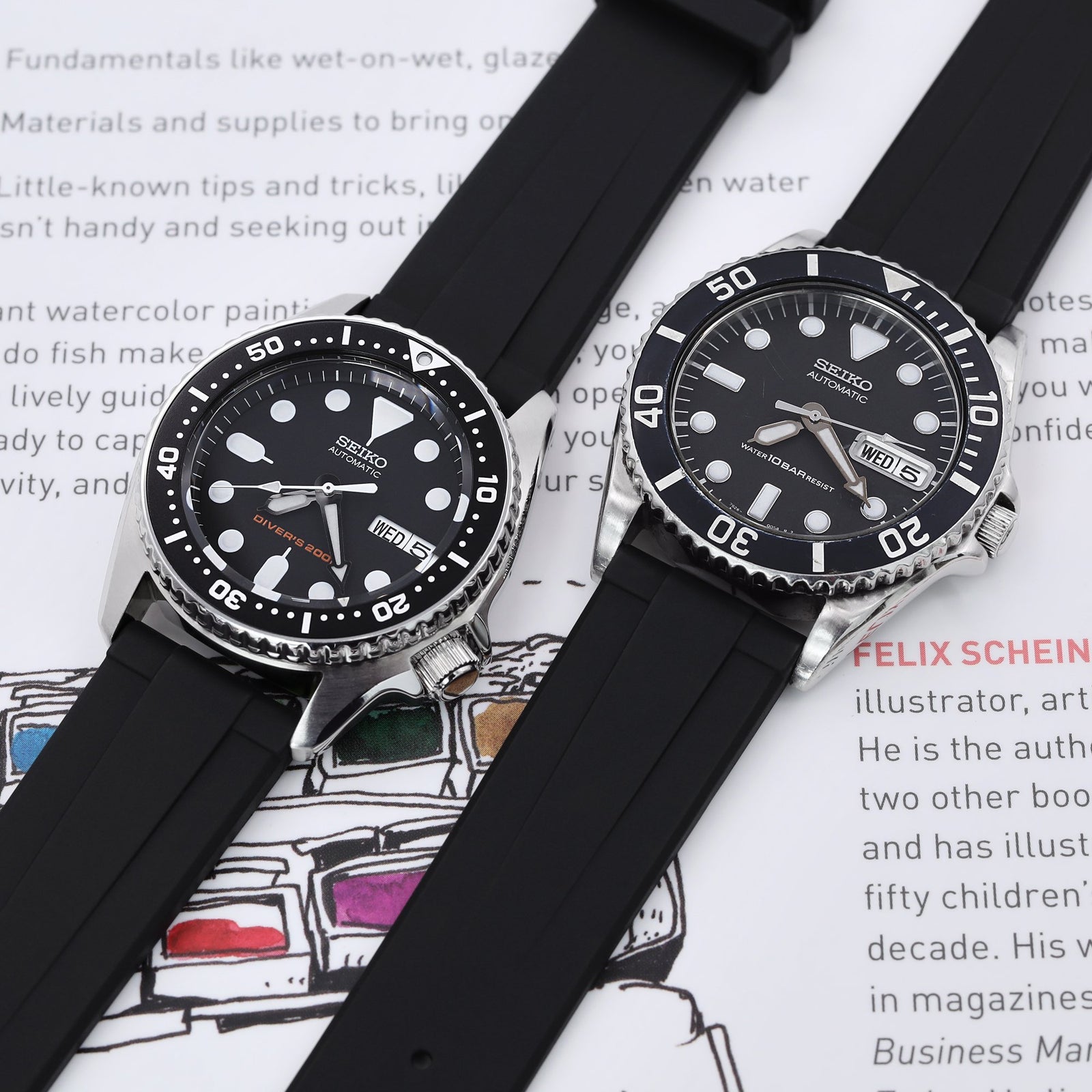 Seiko skx013 rubber outlet strap