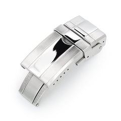 MiLTAT Turning Clasp stainless steel Diver watch clasp Strapcode