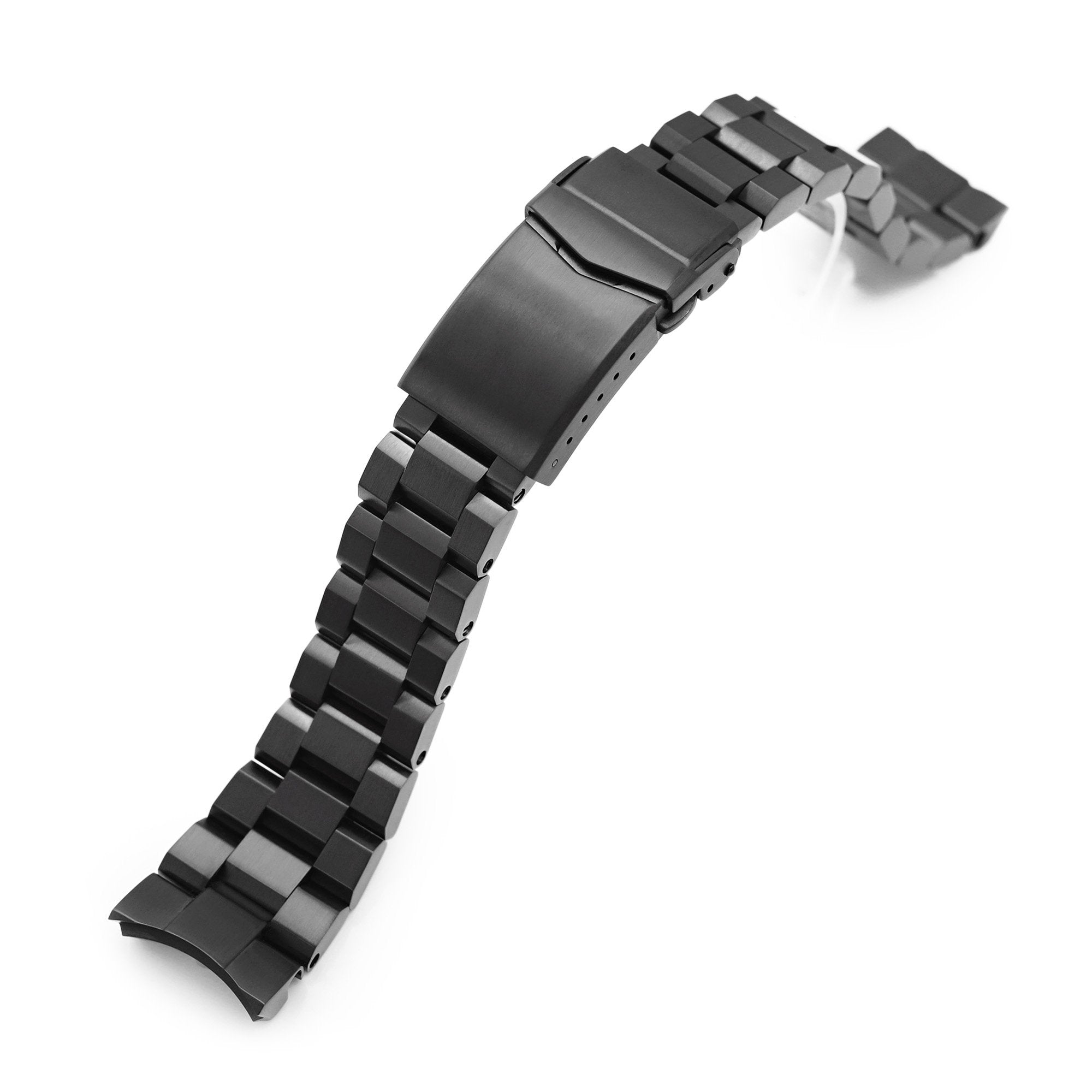Polished Engineer Solid Link 316L Stainless Steel Watch Bracelet Band -  Strapcode
