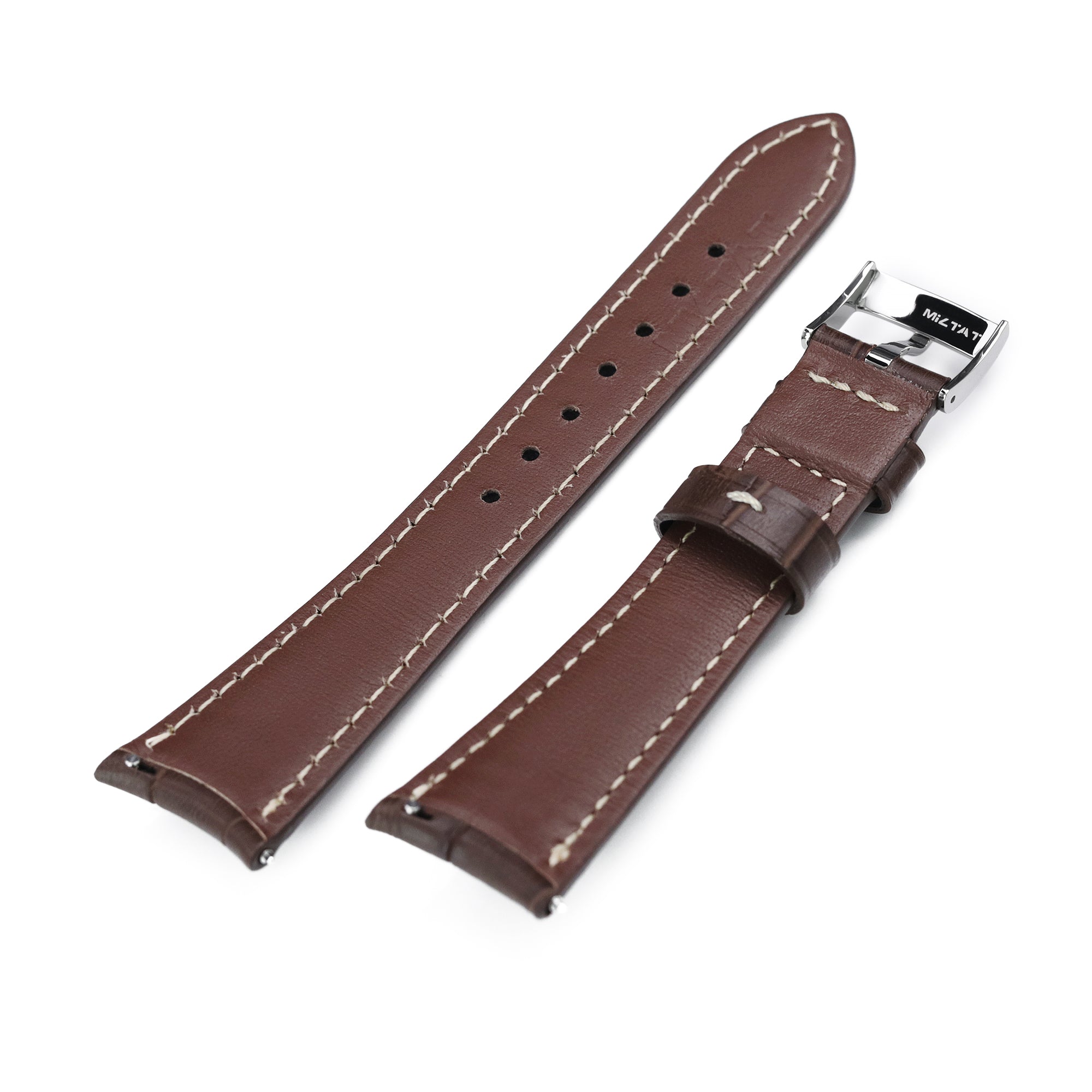 Mcraft® 10mm Coated Dark Brown Leather Cross Body Strap -  Norway