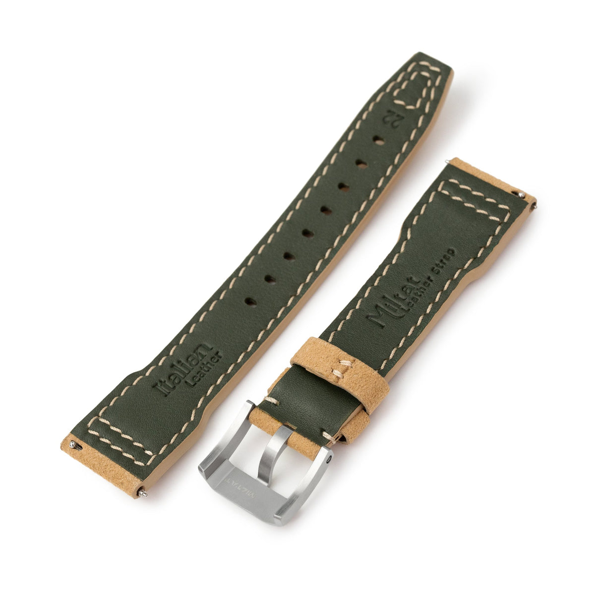 22mm Watch Bands Metal Nato Leather Watch Straps Strapcode