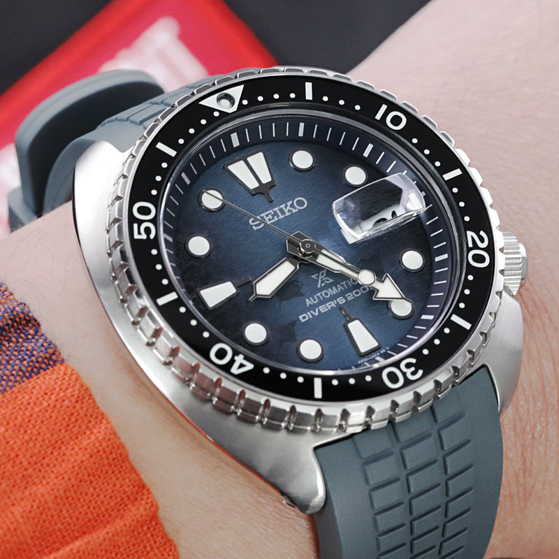 Crafter Blue for Seiko new Turtles - Strapcode