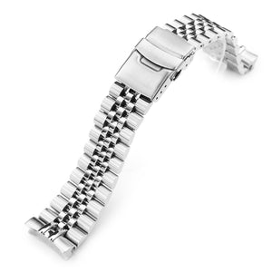 DX Solid Curved End Pieces Oyster Bracelet For Seiko 6309-7040