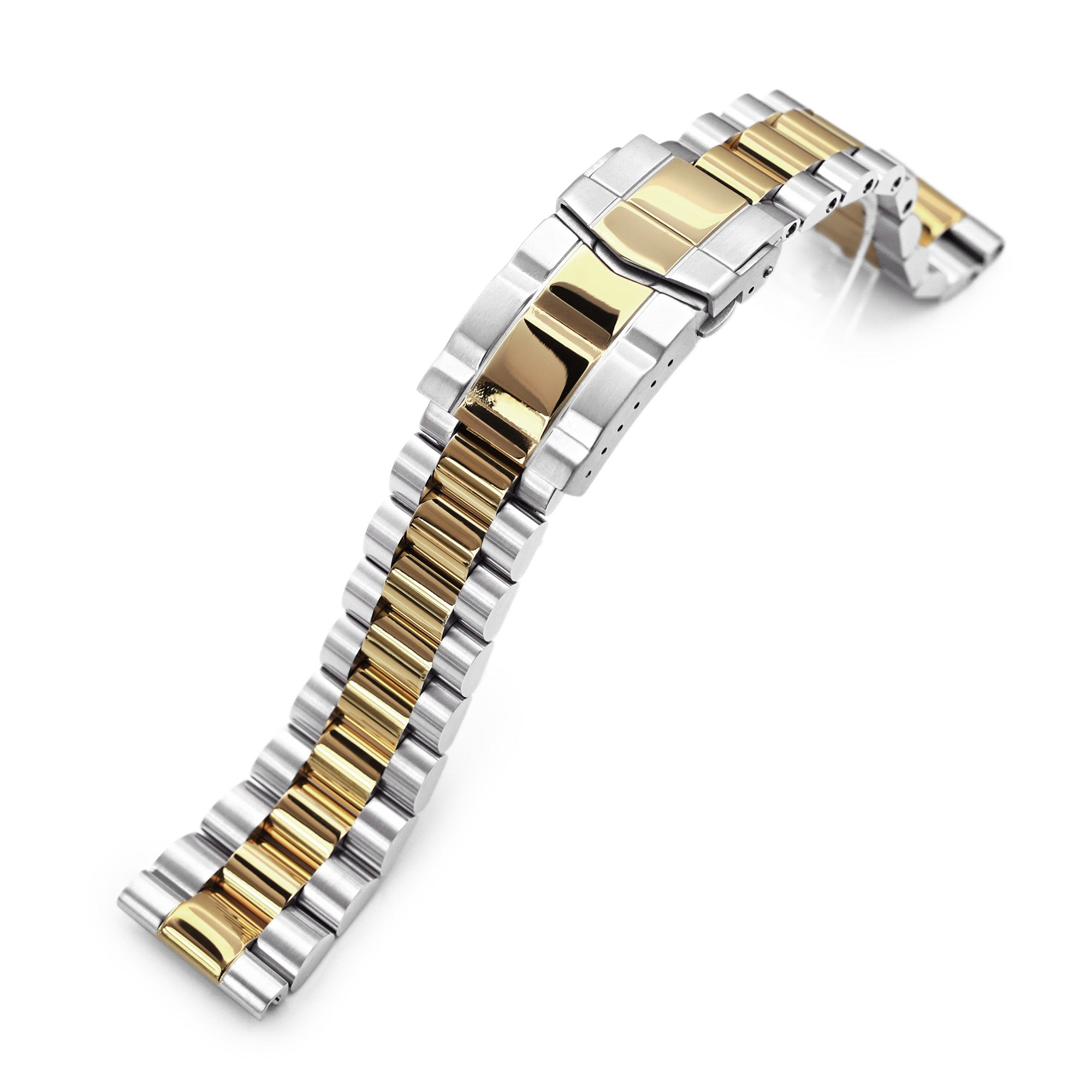 Straight End 22mm Stainless Steel Endmill Bracelet