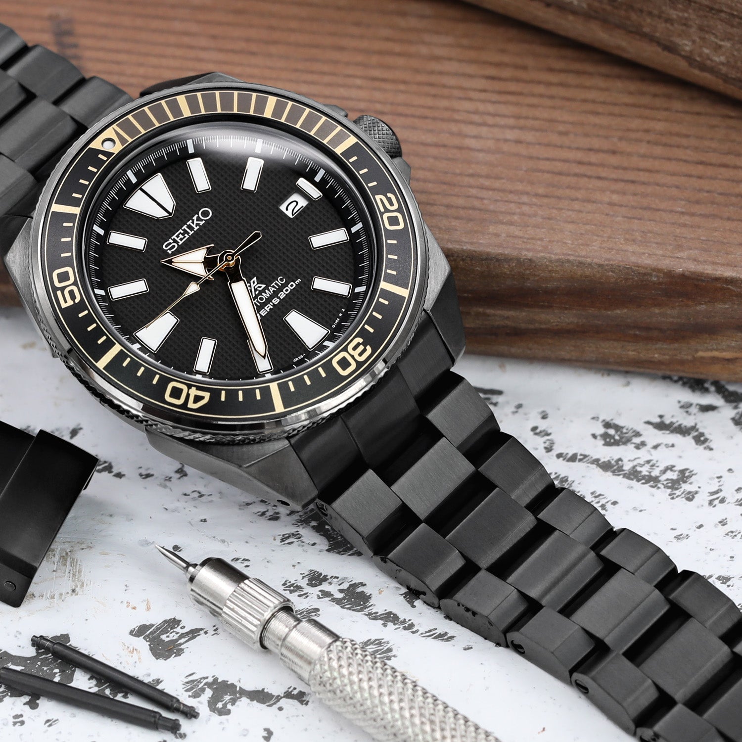 Lava Iron Samurai Watch Luxury Stainless Steel Band LED Watch | Wish
