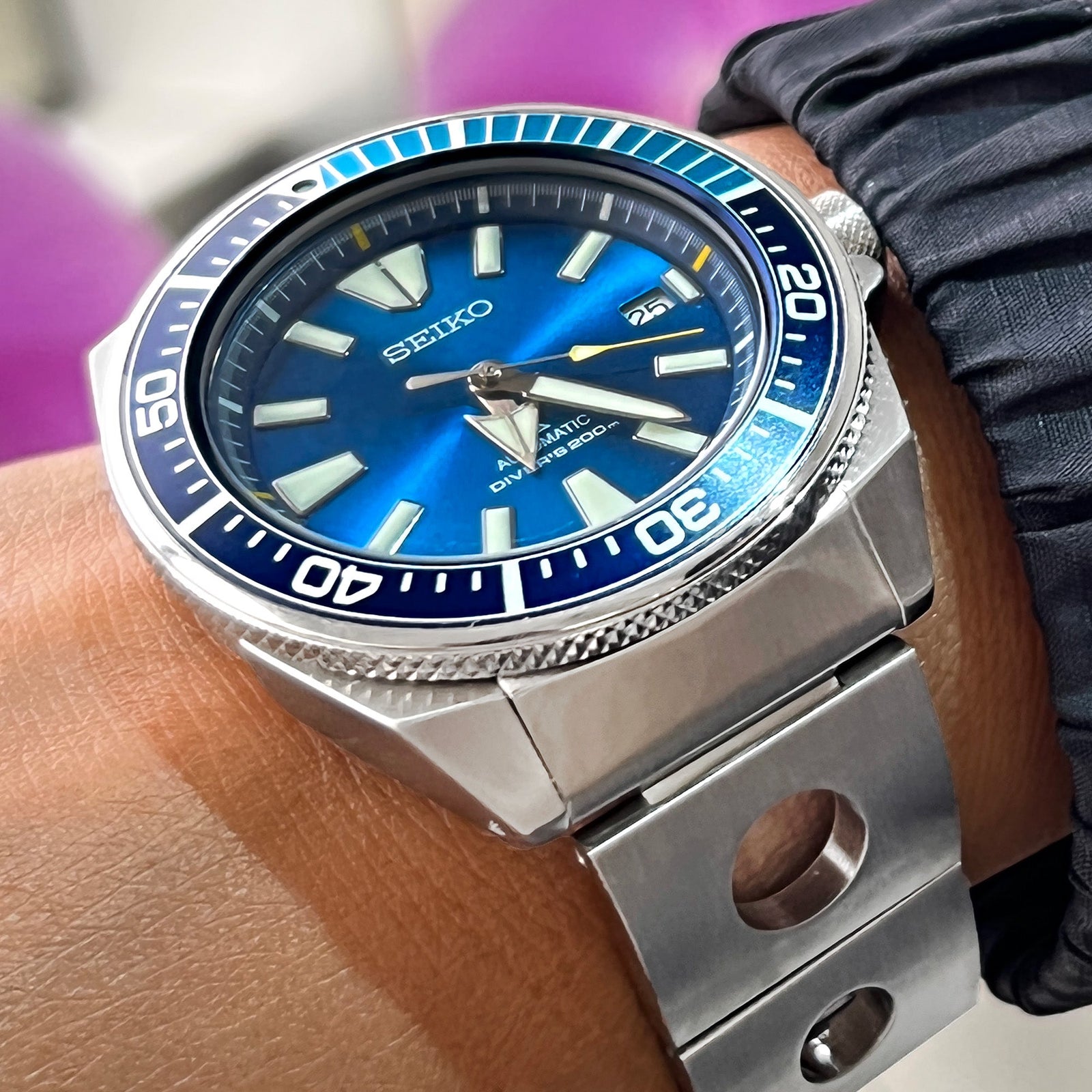 Seiko prospex 2024 samurai blue lagoon