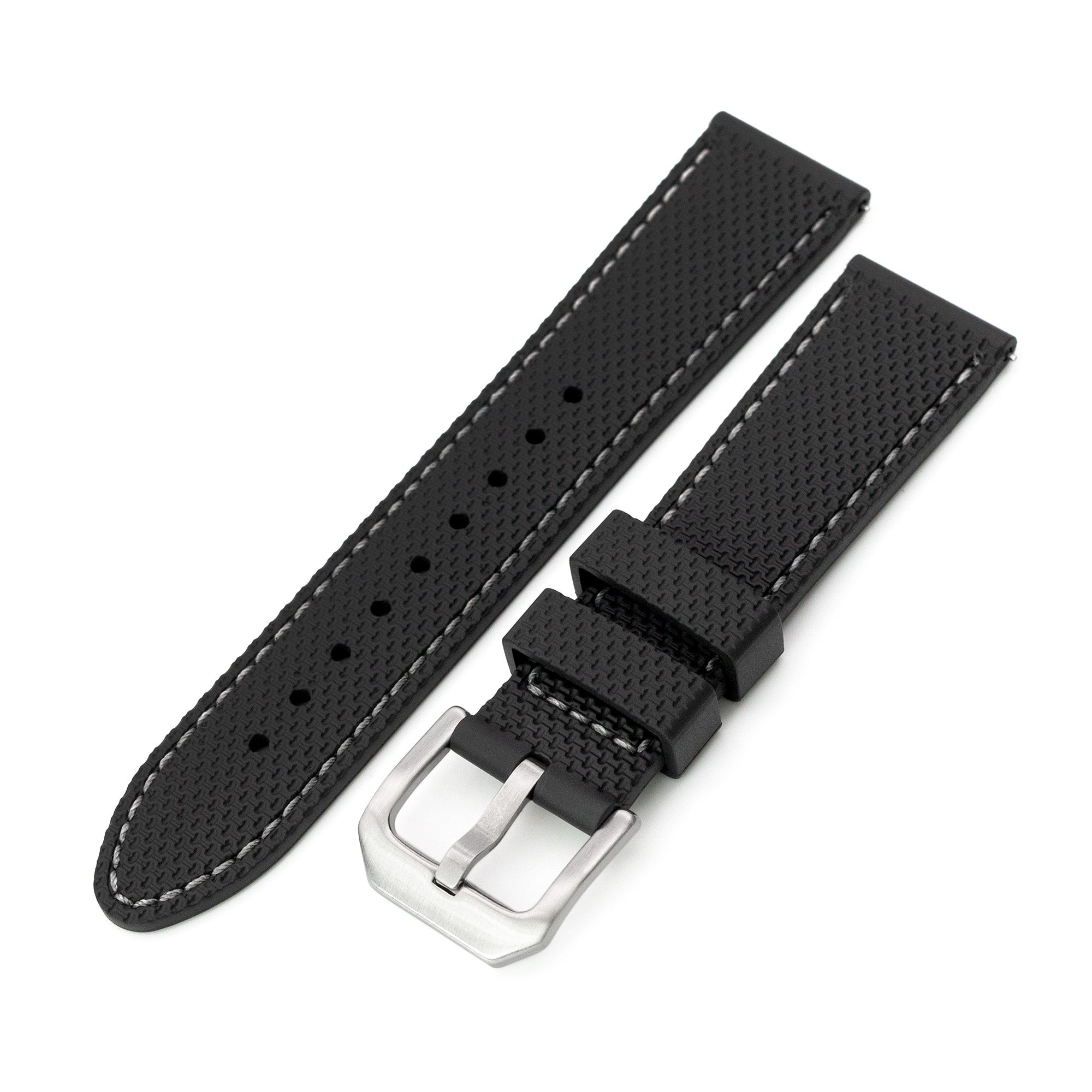 Crafter Blue UX05 Quick release FKM Rubber Watch Strap