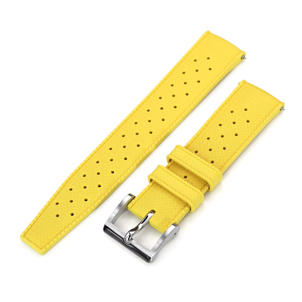 Yellow rubber clearance strap