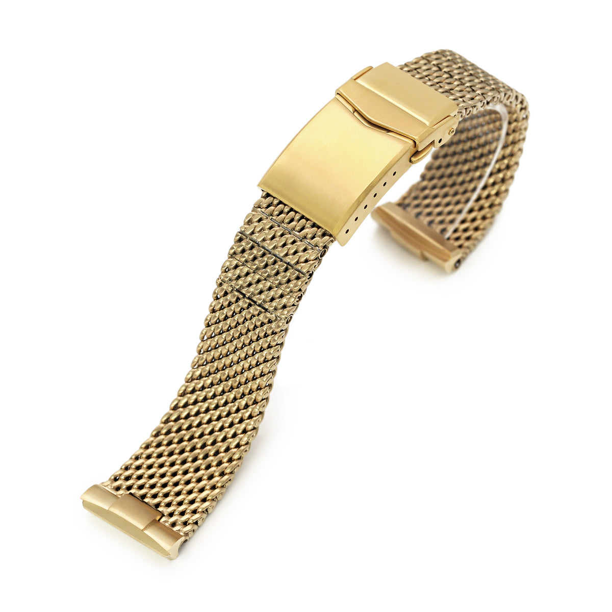 Curved & Fitted + Adjustable Mesh Watch Bands