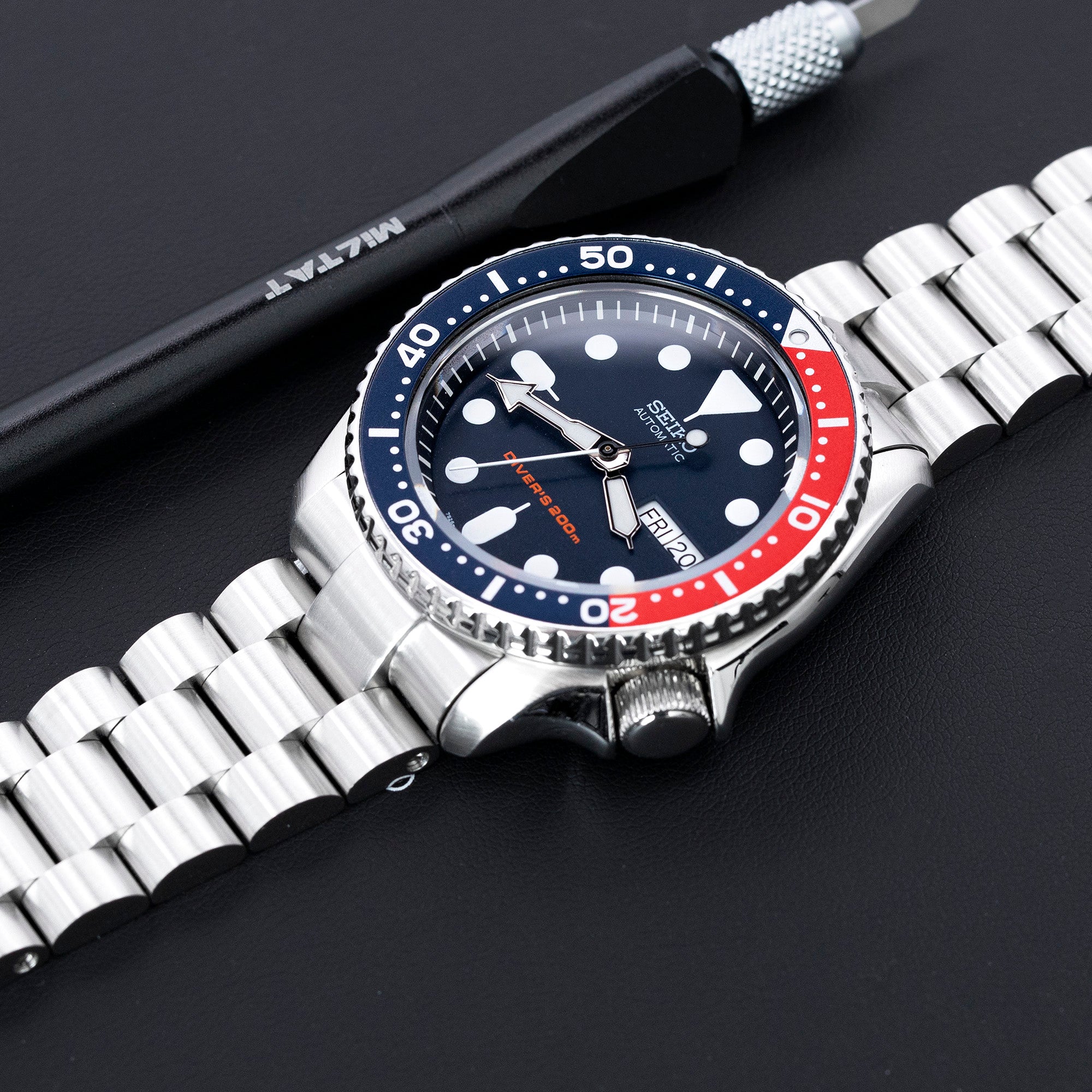 Endmill Stainless Steel Watch Bracelet for Seiko New Turtles