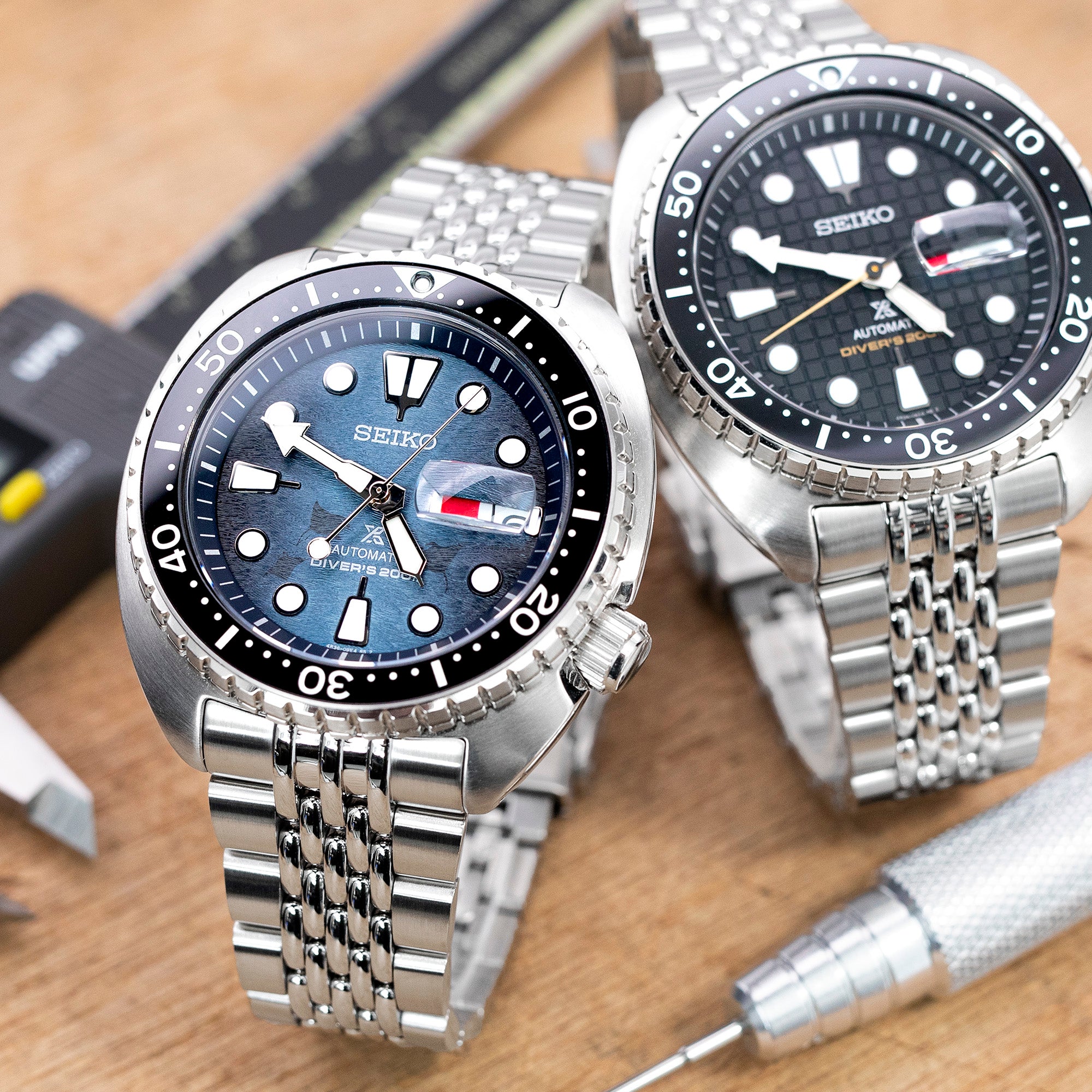A Seiko Turtle With Elevated Materials & Finishing - SRPE05 & SRPE03 King  Turtle - YouTube